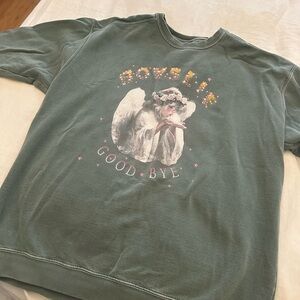 Lovely Green Sweatshirt